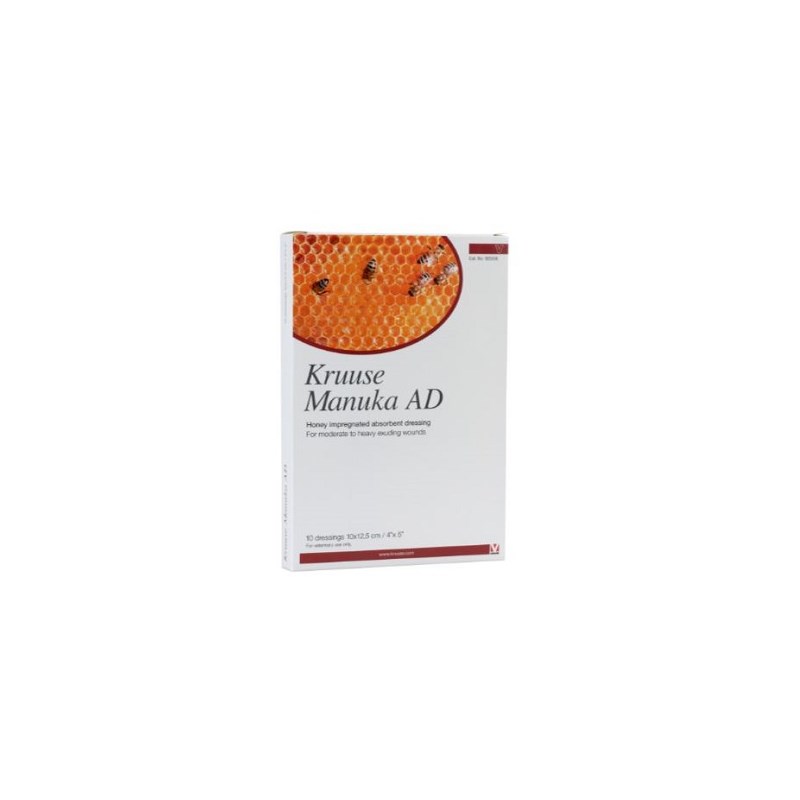 Manuka Honey AD (absorbent dressing)  4&quot; x 5&quot; 10pk Sterile