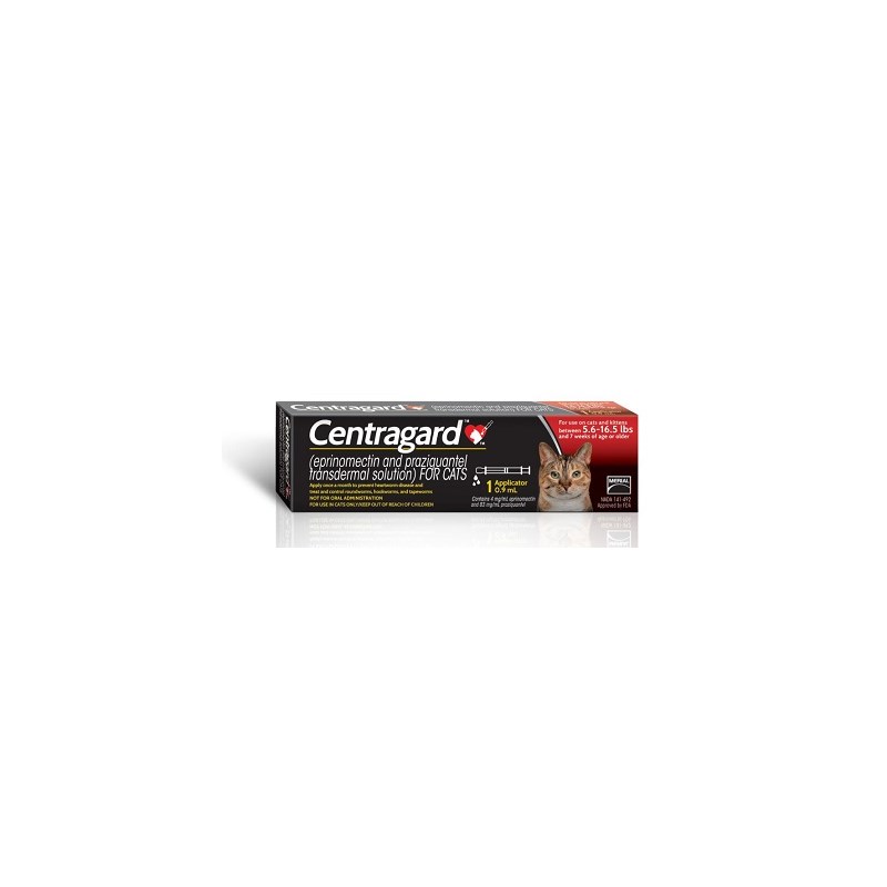 Centragard Cat Large Red 1 dose Pack 10 Per Carton