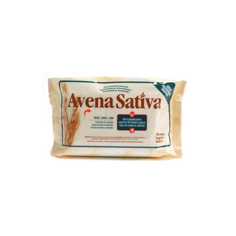Avena Sativa Cleansing Wipes 50ct