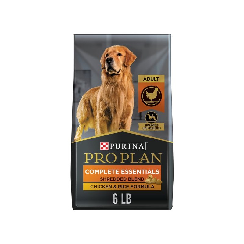 Purina Pro Plan Dog Shredded Chicken And Rice 6lb