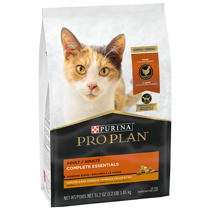 Purina Pro Plan Adult Cat Shredded Blend Chicken 3.2lb