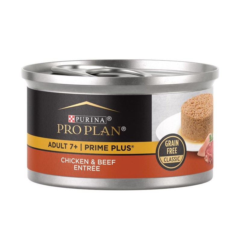 Purina Pro Plan Cat Primeplus 7+ Chicken And Beef 3oz