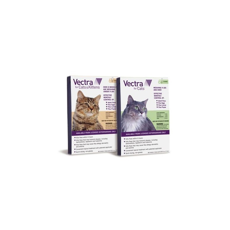Vectra Cat 9lbs And Over 3Pk
