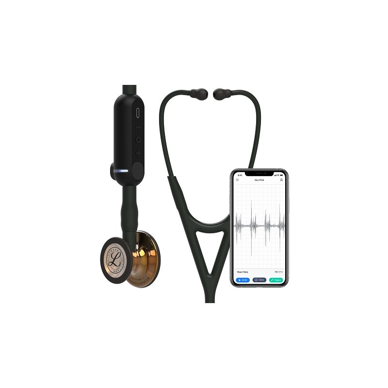 Littmann Core Stethoscope Black 27&quot; with Copper Chestpiece