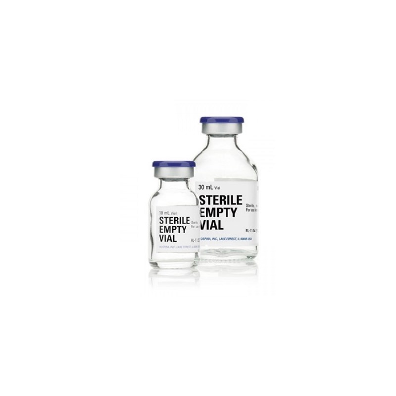 Sterile Empty Vials 30ml 25pk  (Full Pack Only)
