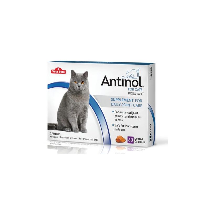 Antinol for Cats Joint Care Softgel 60ct 5/pk