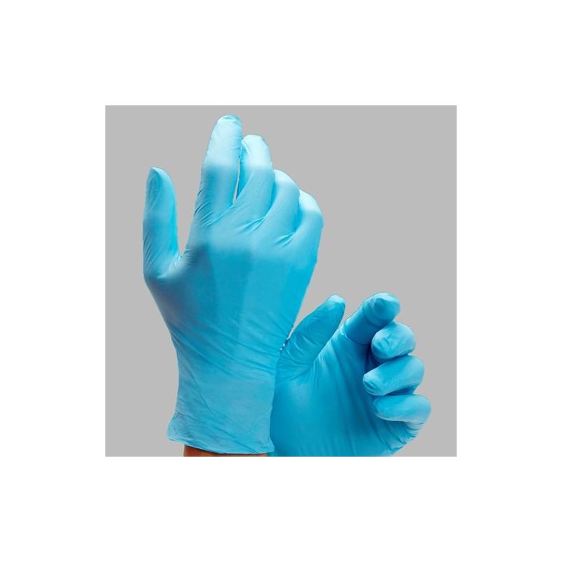 Exam Gloves Nitrile Miracle Powder Free Medium (Blue)