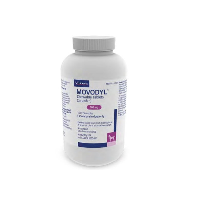 MOVODYL&trade; Chew Tabs (carprofen) 100 mg 180ct