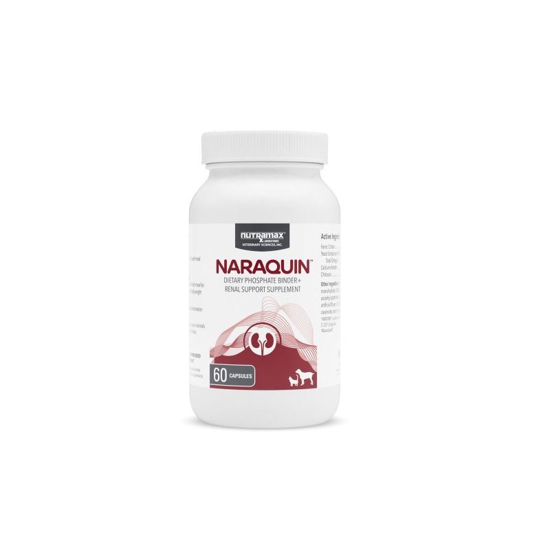 Naraquin Caps (phosphate binder and renal support supplement) 60ct