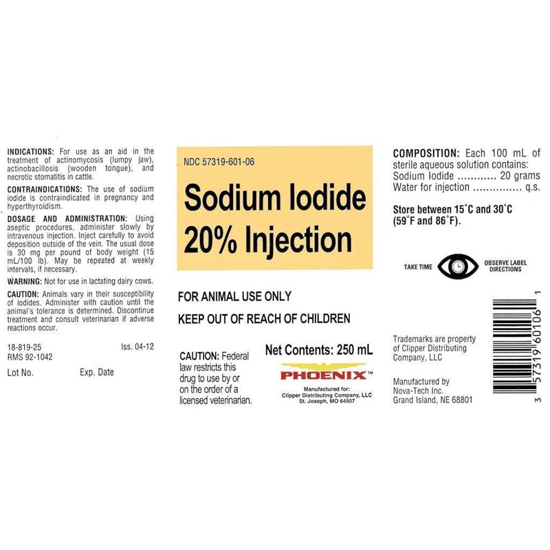 Sodium Iodide 20% Injection 250ml