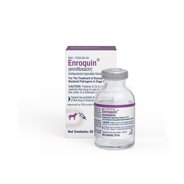 Enroquin Injection 22.7mg/ml 20ml  (Enrofloxacin)