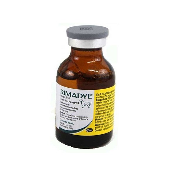 Rimadyl Injection 50mg/ml  20ml