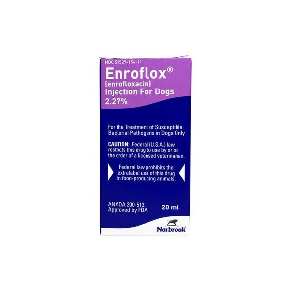 Enroflox Injection 22.7mg/ml 20ml