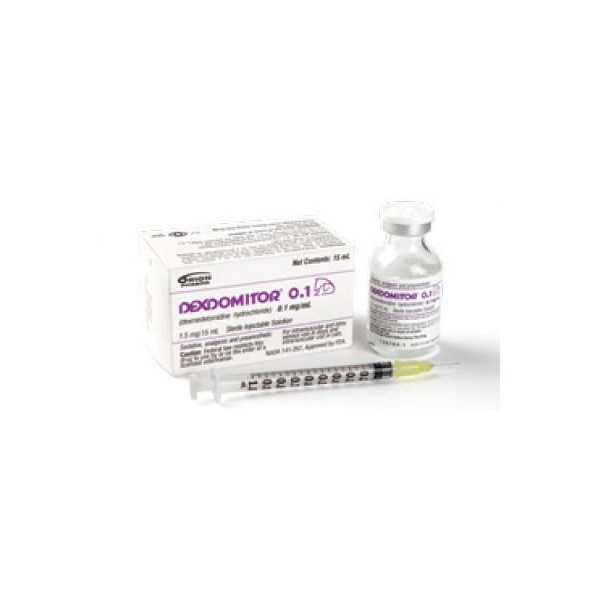Dexdomitor Injection 0.1mg/ml 15ml
