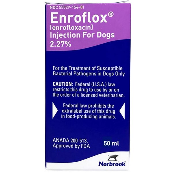 Enroflox Injection 22.7mg/ml 50ml