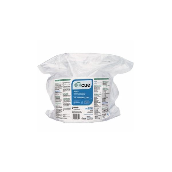 Rescue Wipes JUMBO 11&quot; x 12&quot; Refill Pouch 160ct
