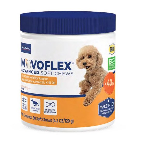 Movoflex Advanced Soft Chews Small up to 40lbs