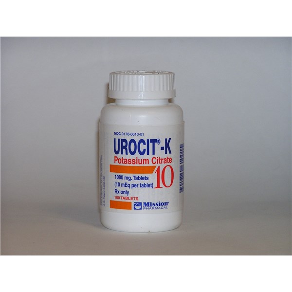 Urocit-K Tabs 1080mg 100ct