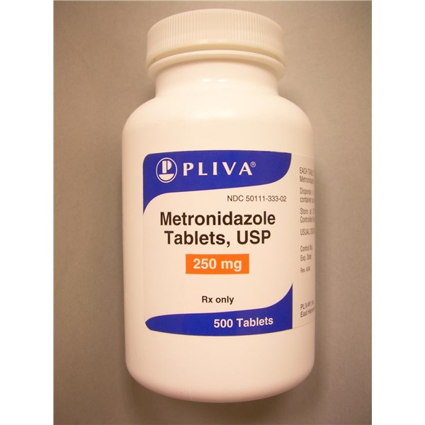 Metronidazole Tabs 250mg 500ct Heritage Label