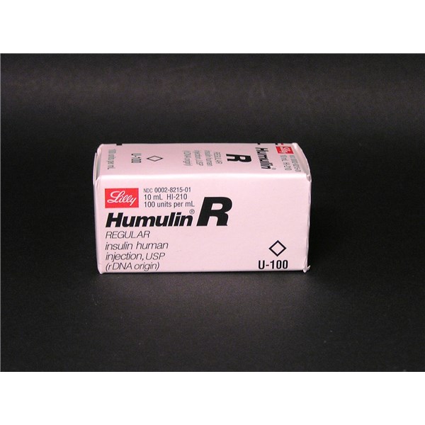 Humulin Regular Insulin U100 10ml