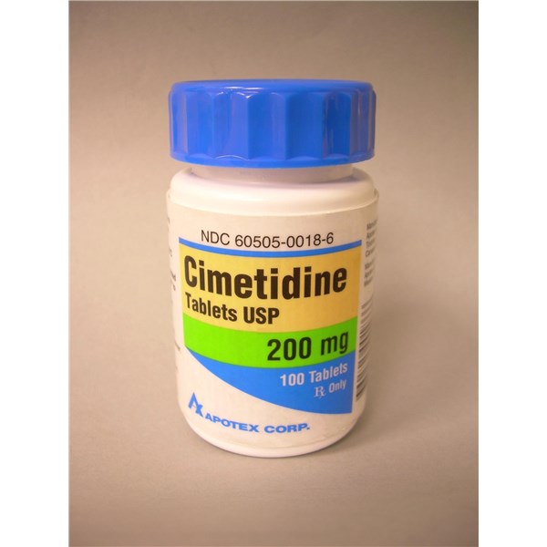 Cimetidine Tablets 200mg 100ct Compare to Tagamet