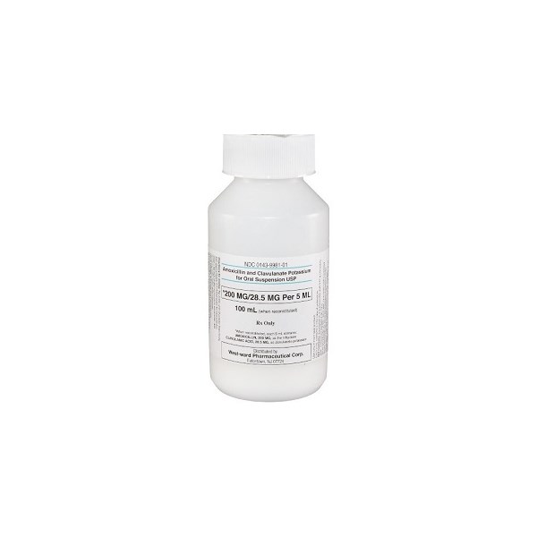 Amoxi Clav Oral Suspension 200mg / 28.5 Per 5ml 100ml (Amoxicillin Clavulanate)