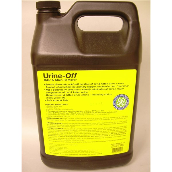 Urine Off Odor &amp; Stain Remover Cat/Kitten Gallon