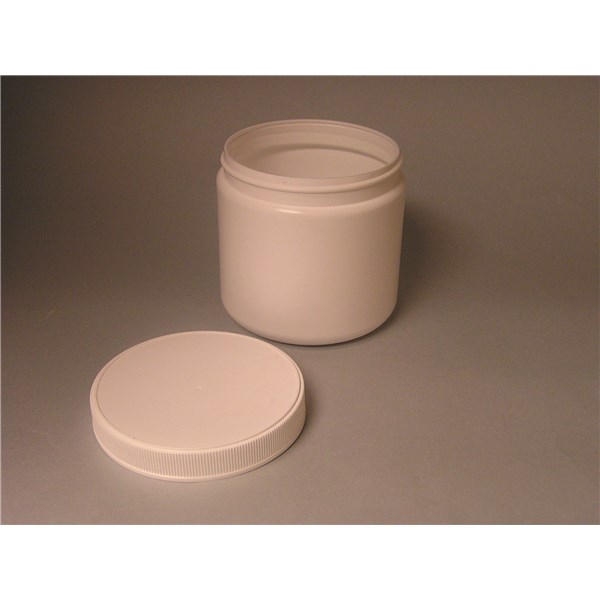 Ointment Jar With Lid 16oz White