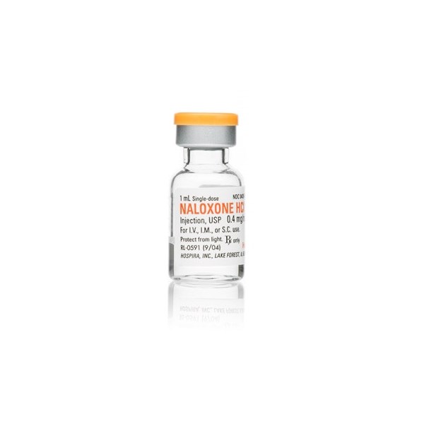 Naloxone Injection 0.4mg 1ml 10pk Full Box Only