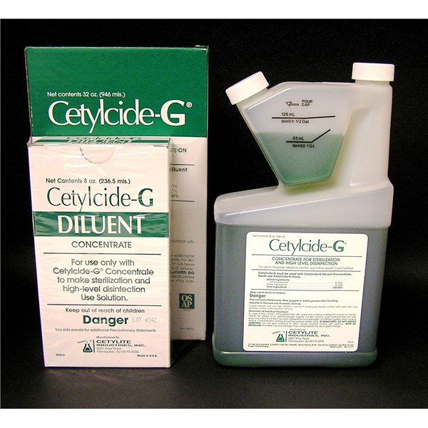 Cetylcide-G High Level Disinfectant Solution 32oz