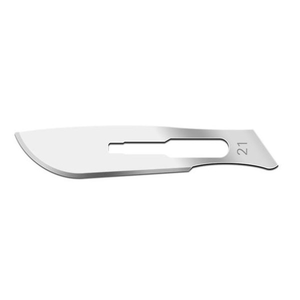Scalpel Blade Stainless Steel #21 100ct