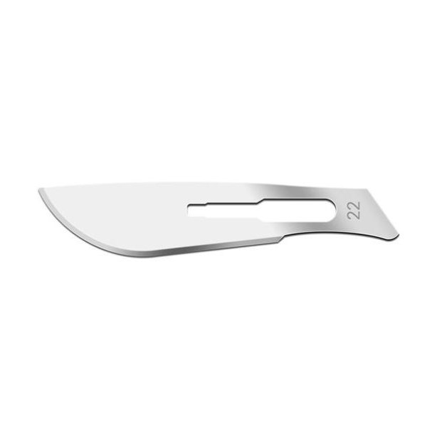 Scalpel Blade Stainless Steel #22 100ct