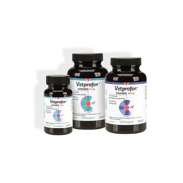 Vetprofen Flavortab 100mg 180ct  (carprofen)
