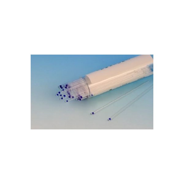 Micro-Hematocrit Tubes Plain Blue Plastic 100ct