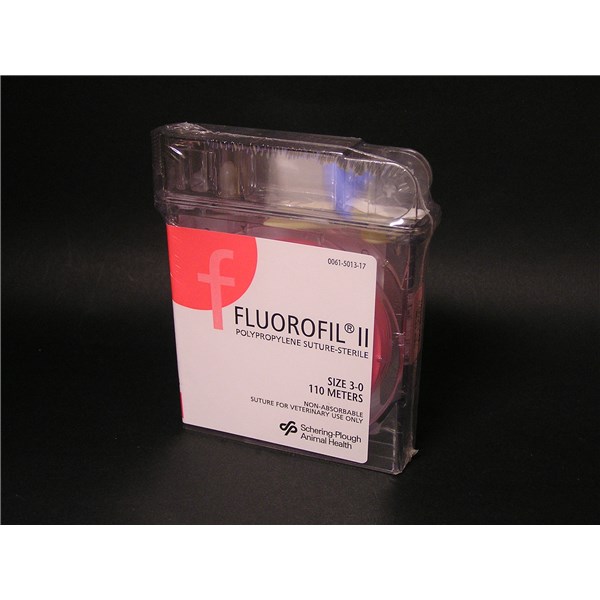 Suture 3/0 Fluorofil Cassette 110M