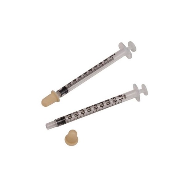 1cc Oral Syringes Monoject -Sold by the each- (0.01ml increments)
