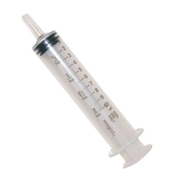 10cc Oral Syringe -Sold by the each- (0.2ml increments)