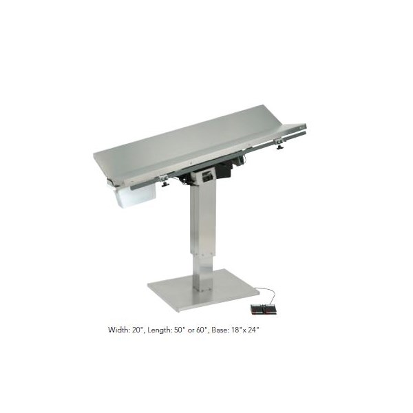 V-Top Surgery Table with Adjustable Electric Column 60&quot; with heated top