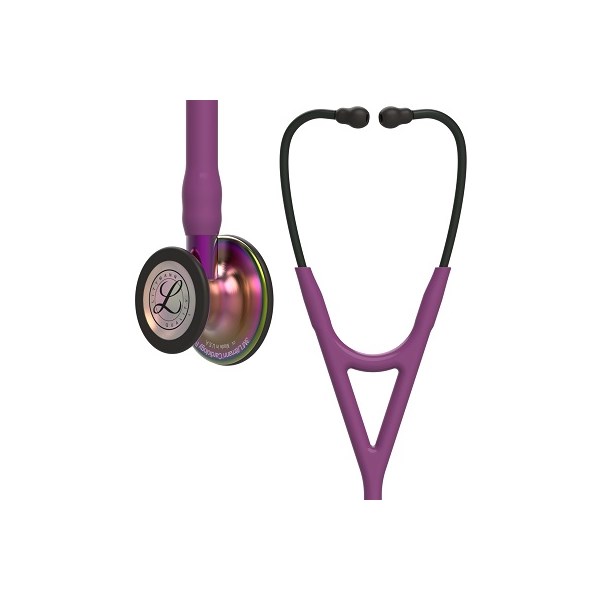 Stethoscope Littman Cardiology IV 27&quot; Rainbow / Plum / Violet / Black