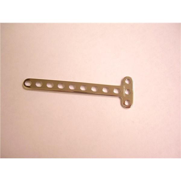 Mini-T Plate 50mm X 3/9 Hole For Use With 2.0mm Screws