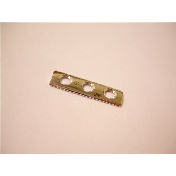 1/4&quot; Tubular Plate 25mm X 3 Holes For Use With 2.7mm Screws