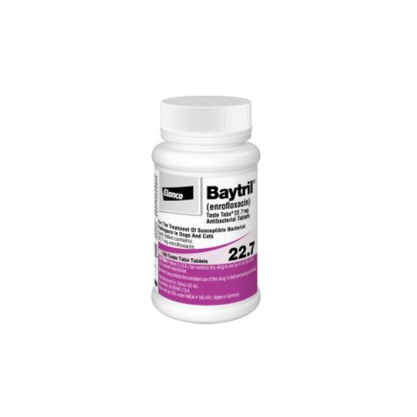 Baytril Taste Tabs 22.7mg 100ct