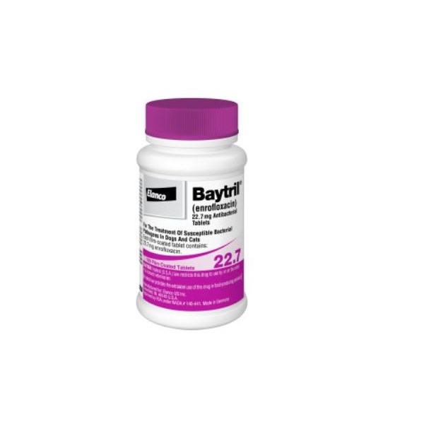 Baytril Purple Tabs 22.7mg 100ct