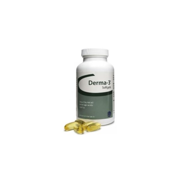 Derma-3 Softgel Caps Large Dog 61lbs And Over 60ct