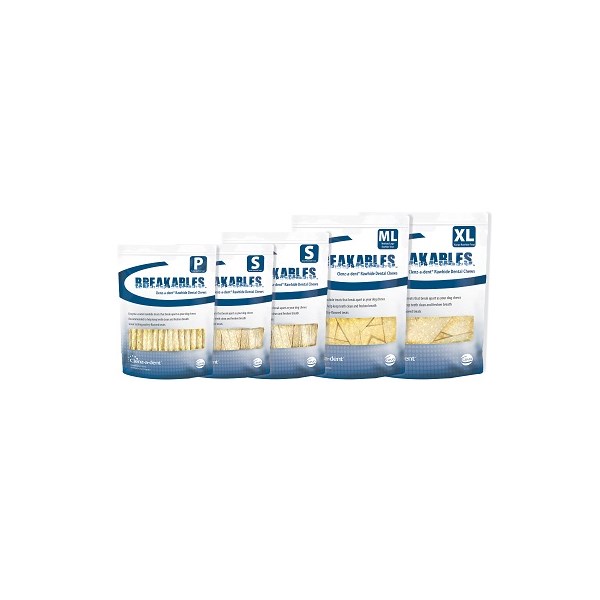 Breakables Clenz-A-Dent Chews Small 15ct