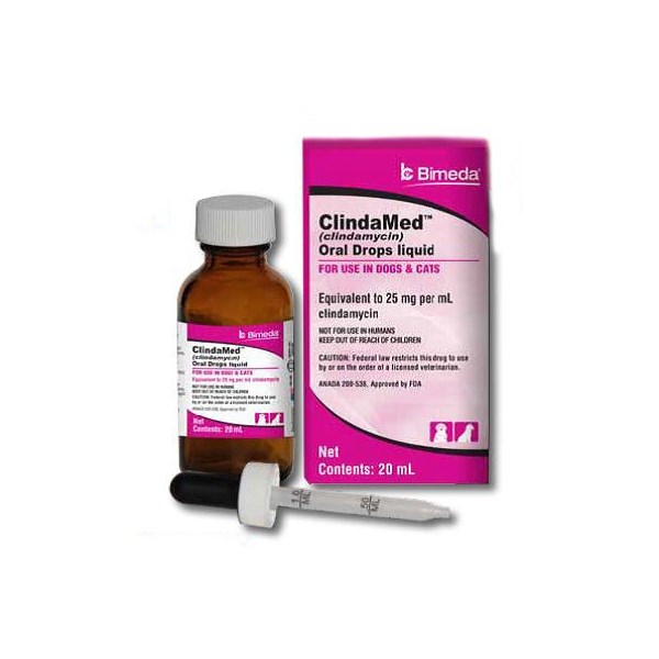Clindamed Oral Drops 25mg/ml 20ml