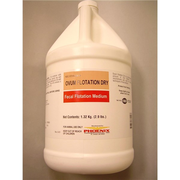 Fecal Ovum Float Dry Zinc Sulfate 2.9Lb
