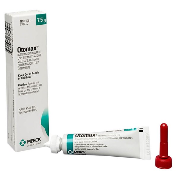 Otomax Ointment 7.5gm tubes 12ct