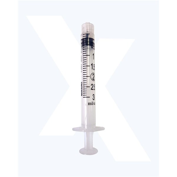 Exel Syringe 3cc Luer Lock  100/bx