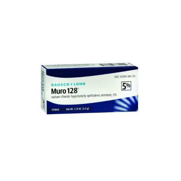 Muro-128 (Sodium Chloride) 5% Ophthalmic Ointment  3.5gm